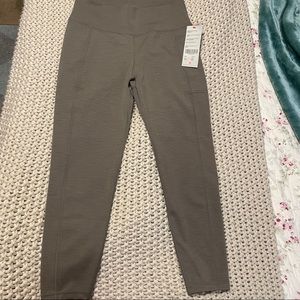 NWT Sweaty Betty 7/8 Super Sculpt Taupe Yoga Leggings-L